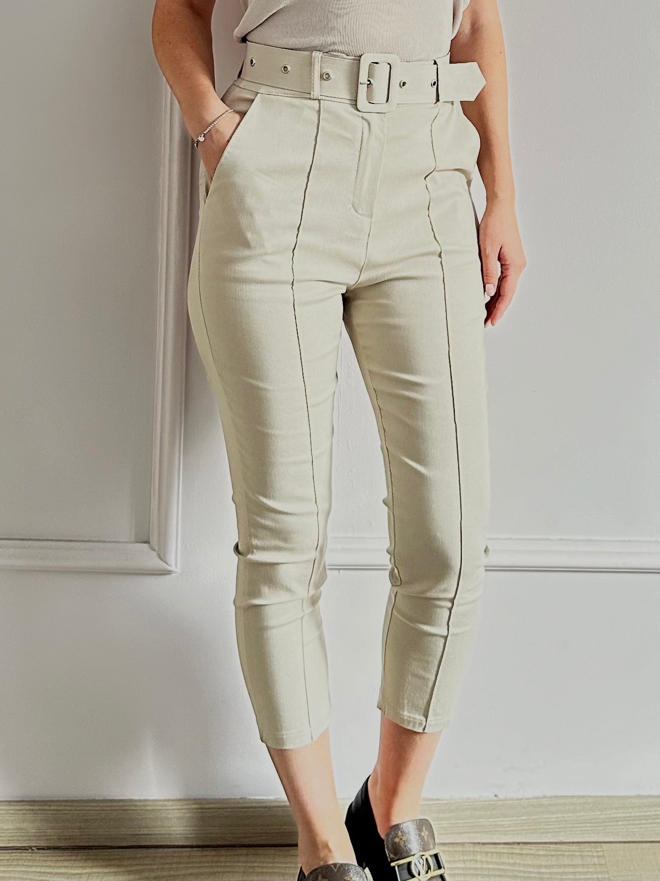 Pantaloni Taff - Bej