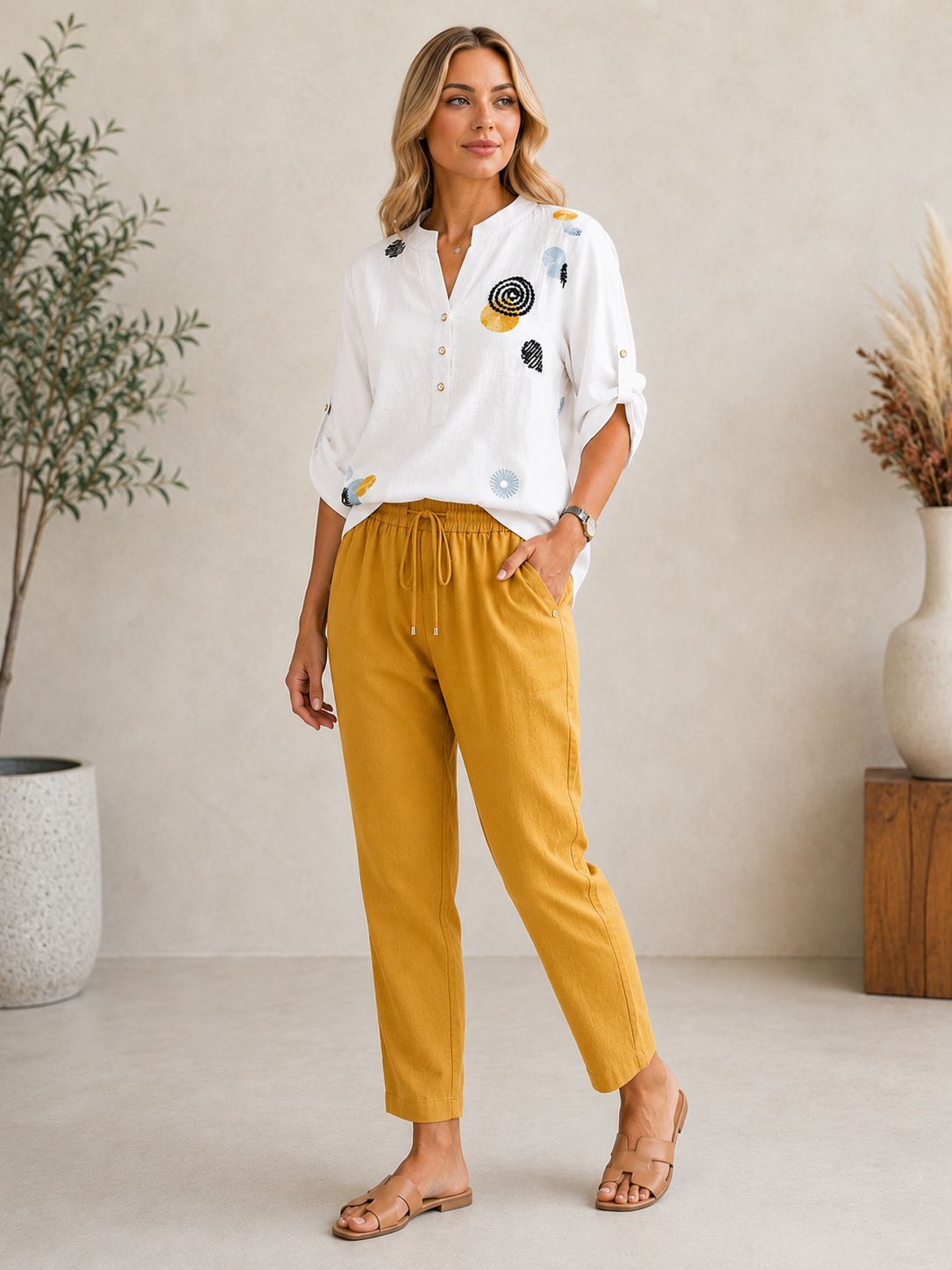Set IRMA - Cămașă și Pantaloni