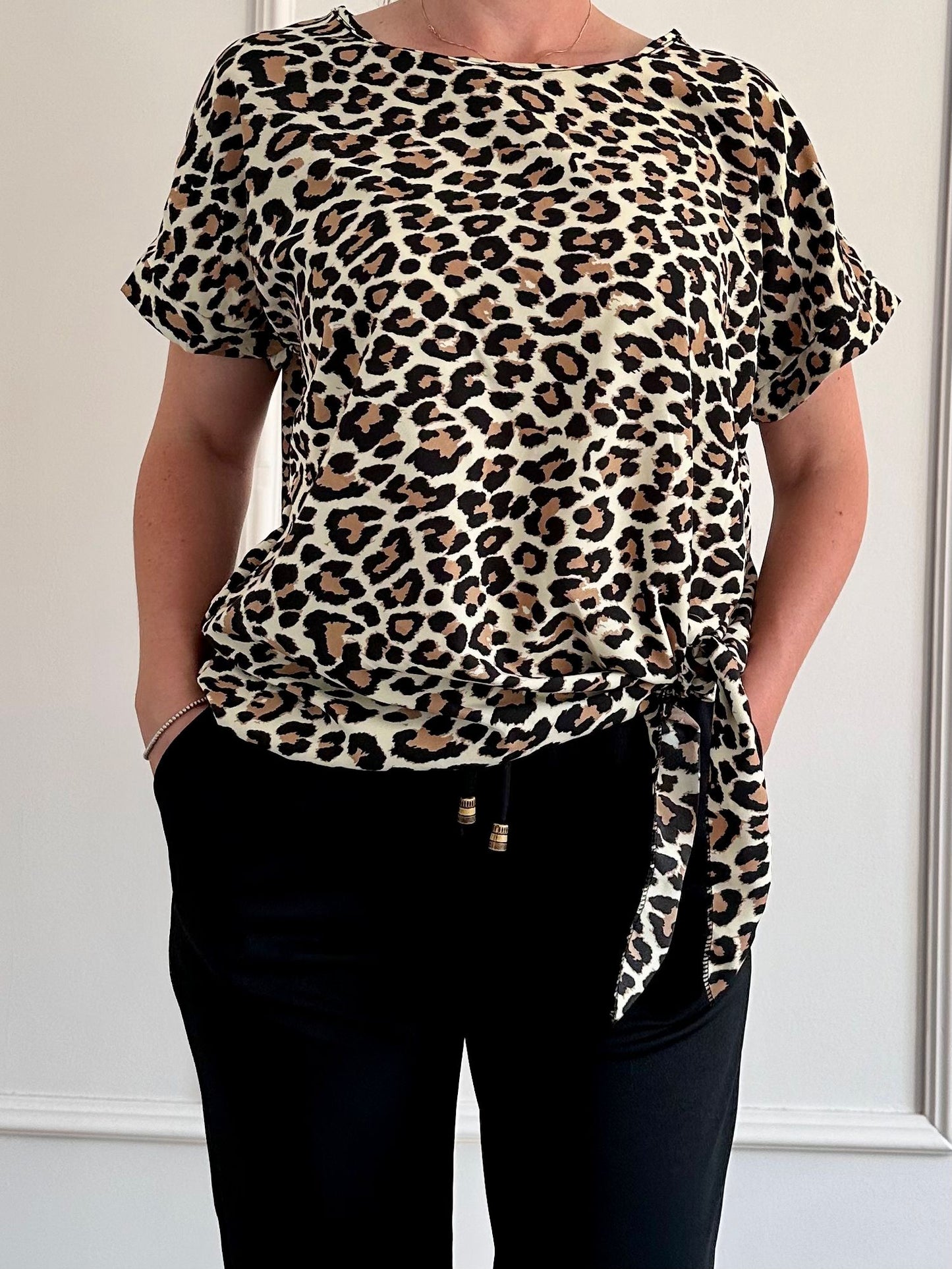 Bluză Verra Leopard Print