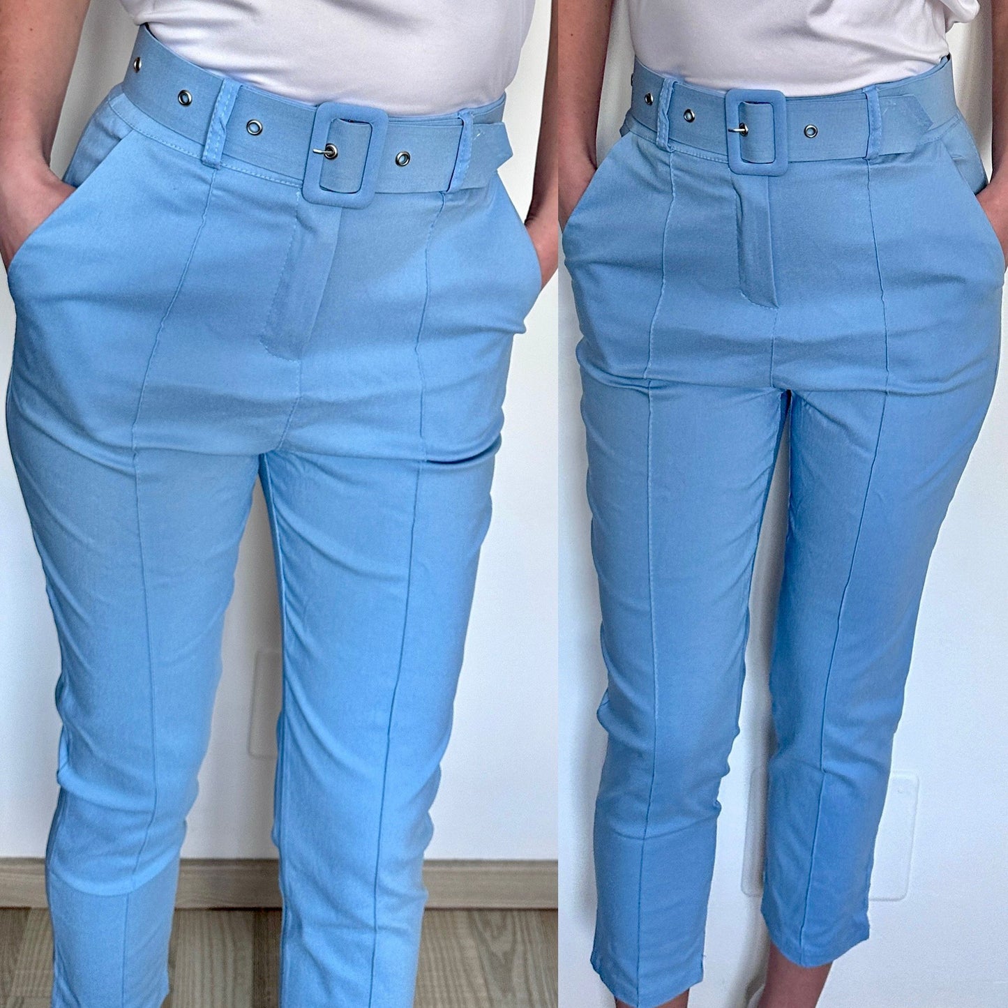 Pantaloni Taff - Albastru deschis