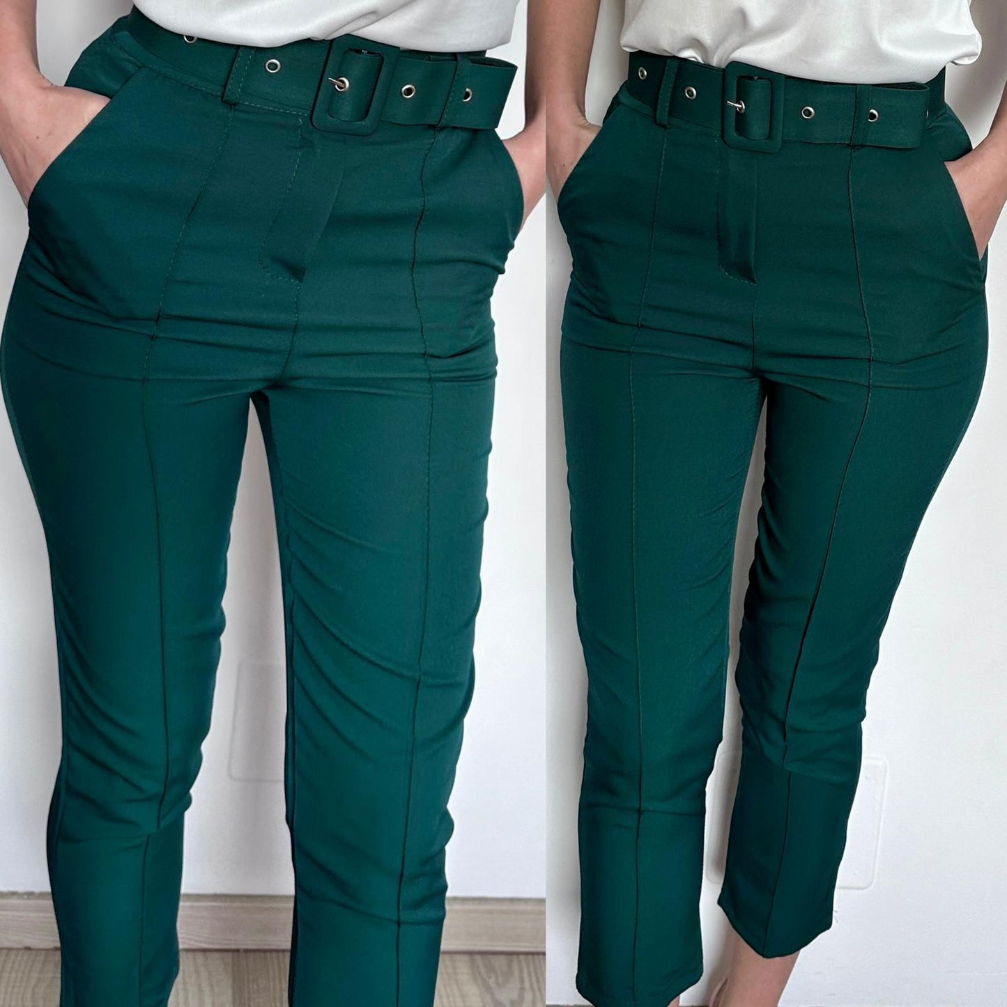 Pantaloni Taff - Verde inchis