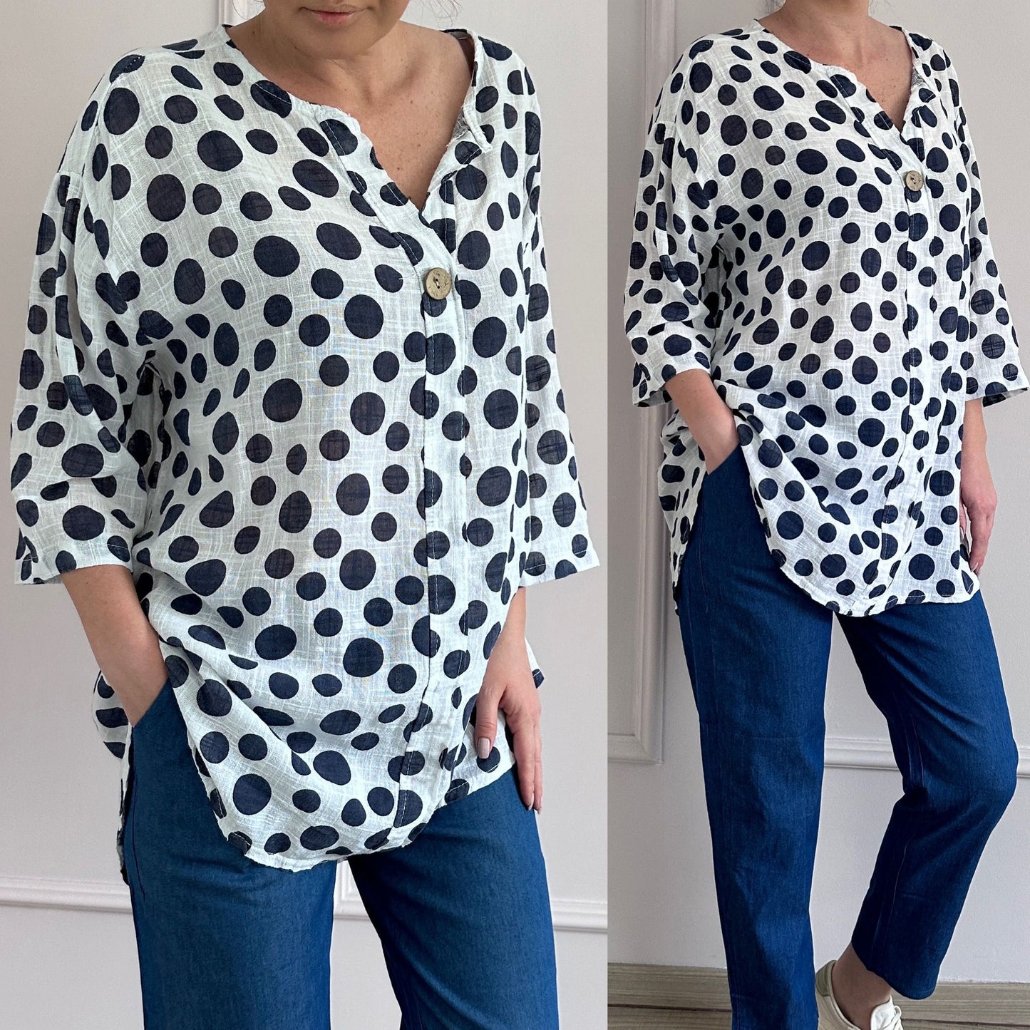 Cămașă din in Golla