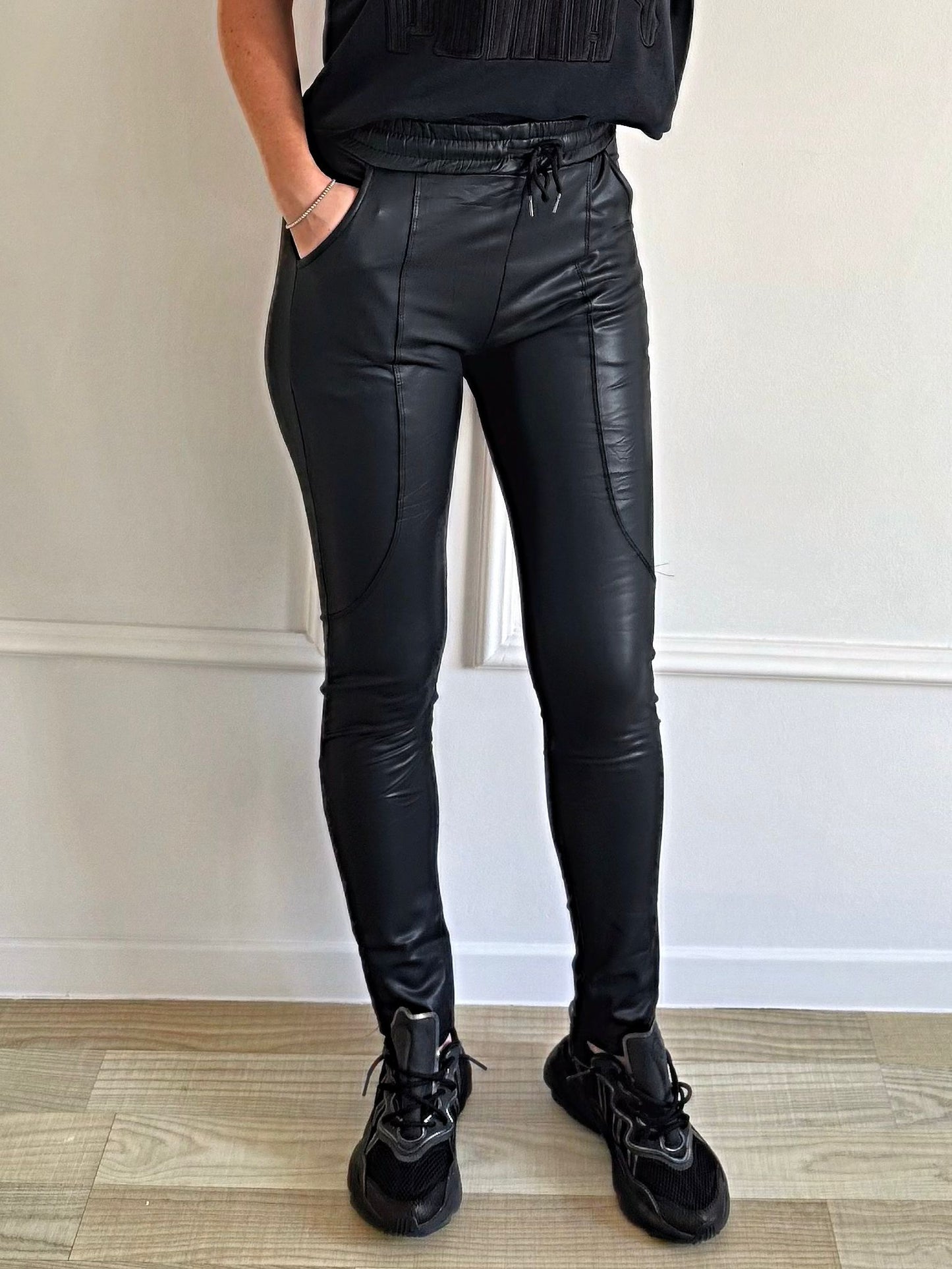 Pantaloni piele ecologică Allen