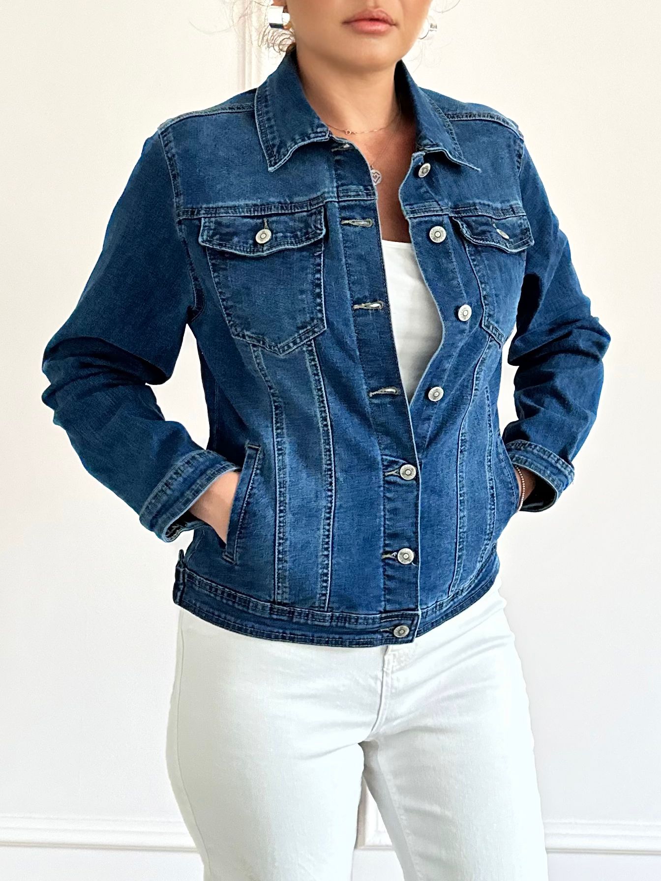 Jachetă din denim Dara