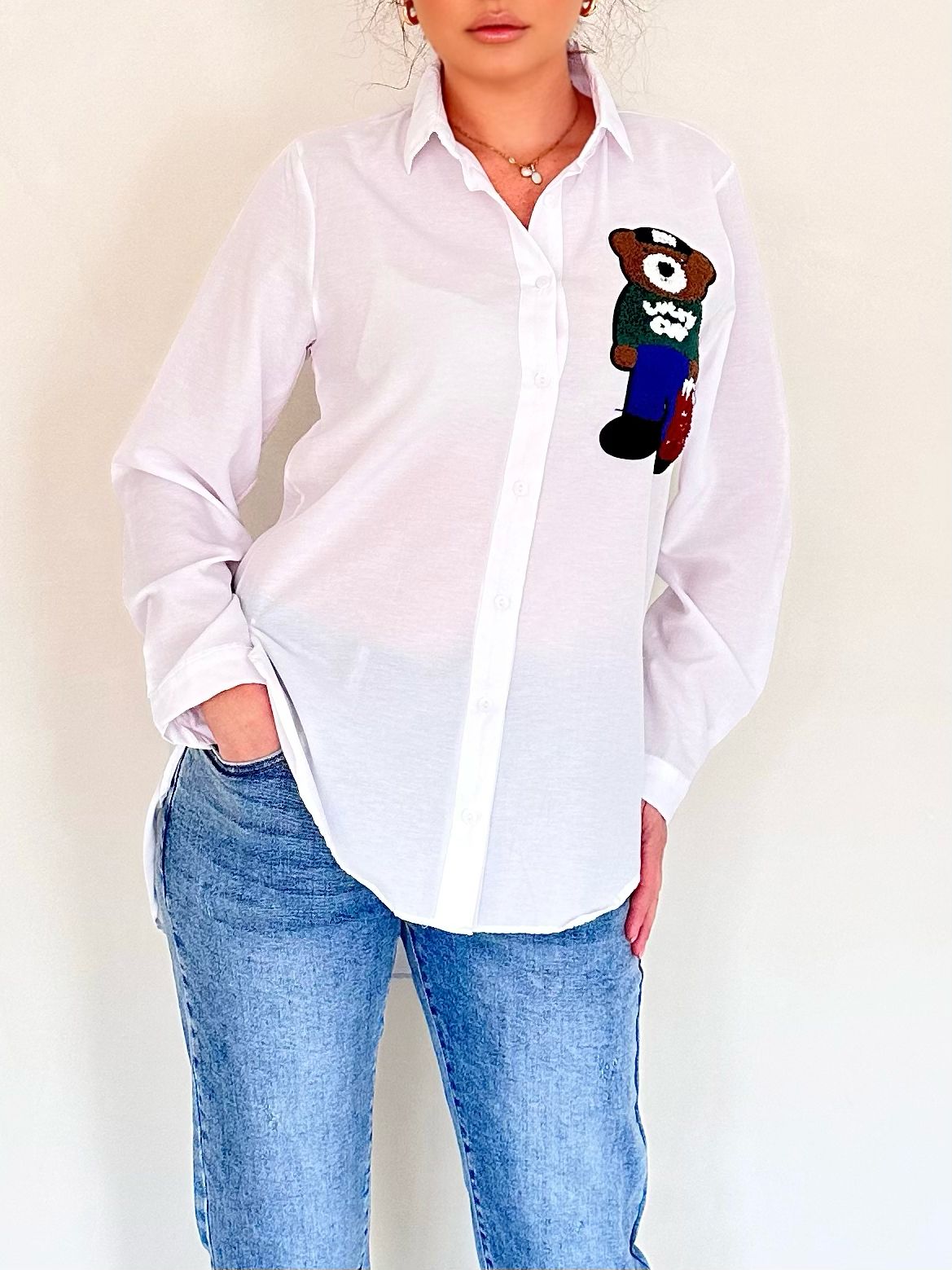 Cămașă din bumbac Tedd