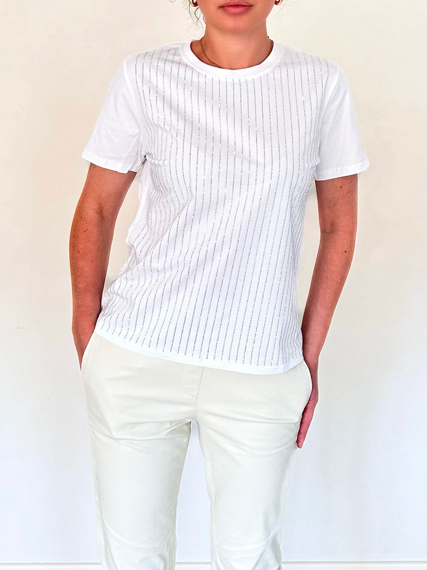 Tricou cu strasuri Stera