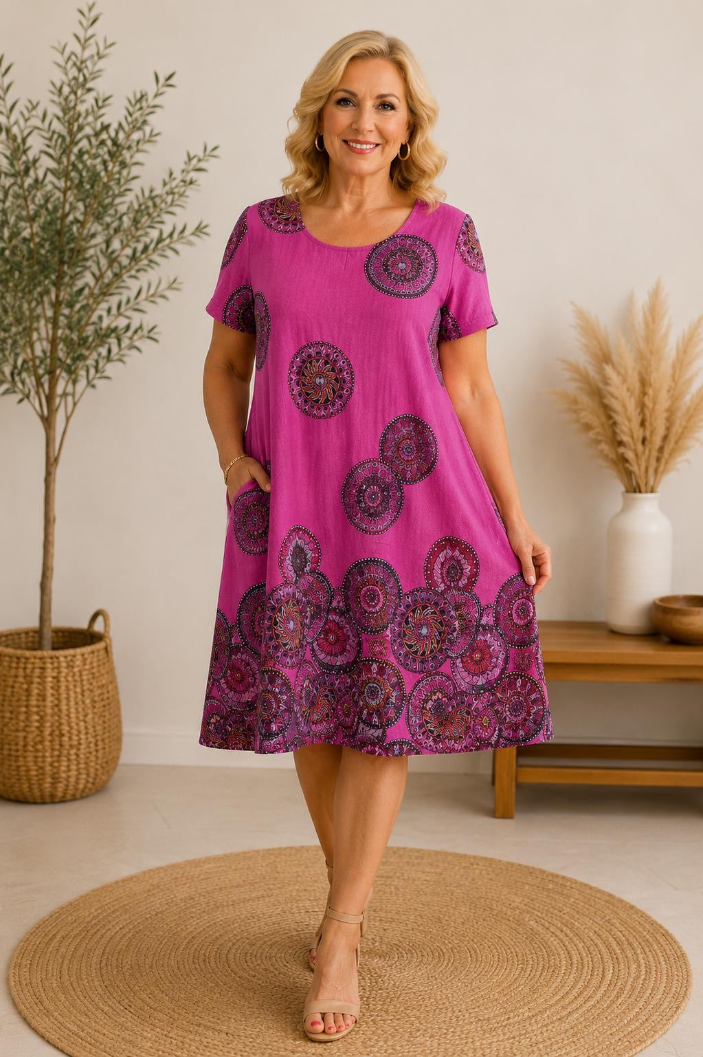Rochie Mery - 100% bumbac