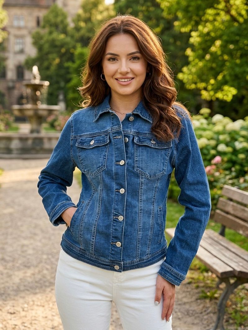 Jachetă din denim Dara