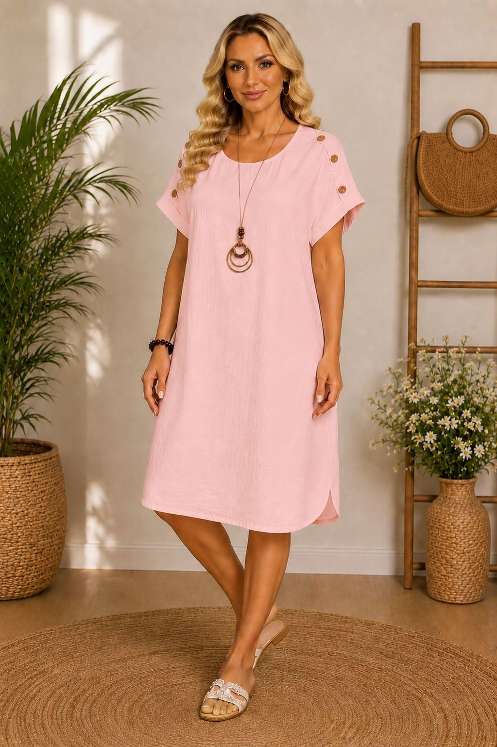 Rochie Alby - vâscoză 100%