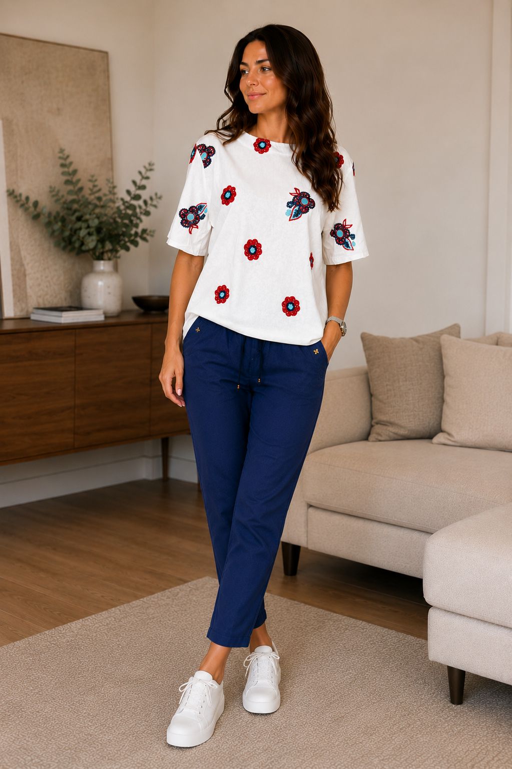 🌿 Set (pantaloni+bluză) Bien