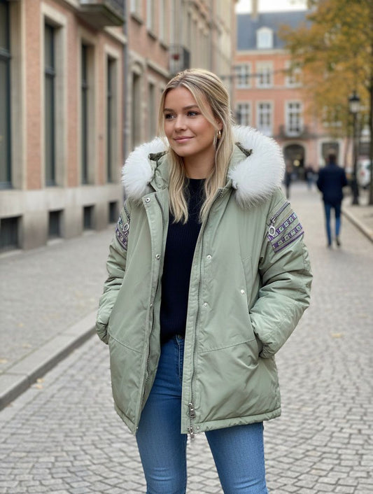 Geacă cu puf, de iarnă Kima