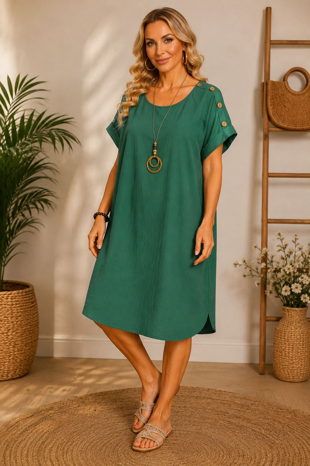 Rochie Alby - vâscoză 100%