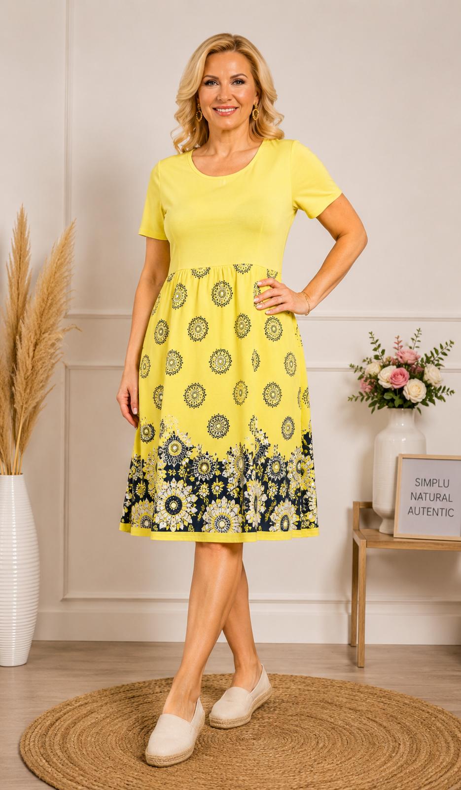 Rochie Lorana - bumbac 100%