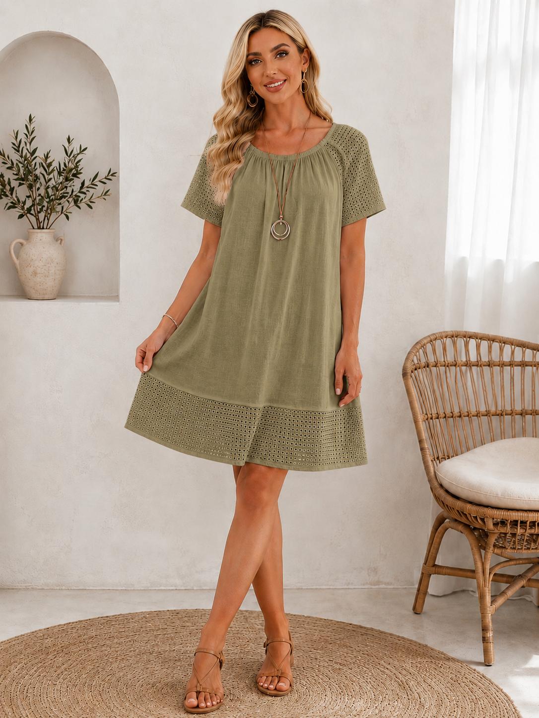 Rochie din In și Bumbac “Cika”