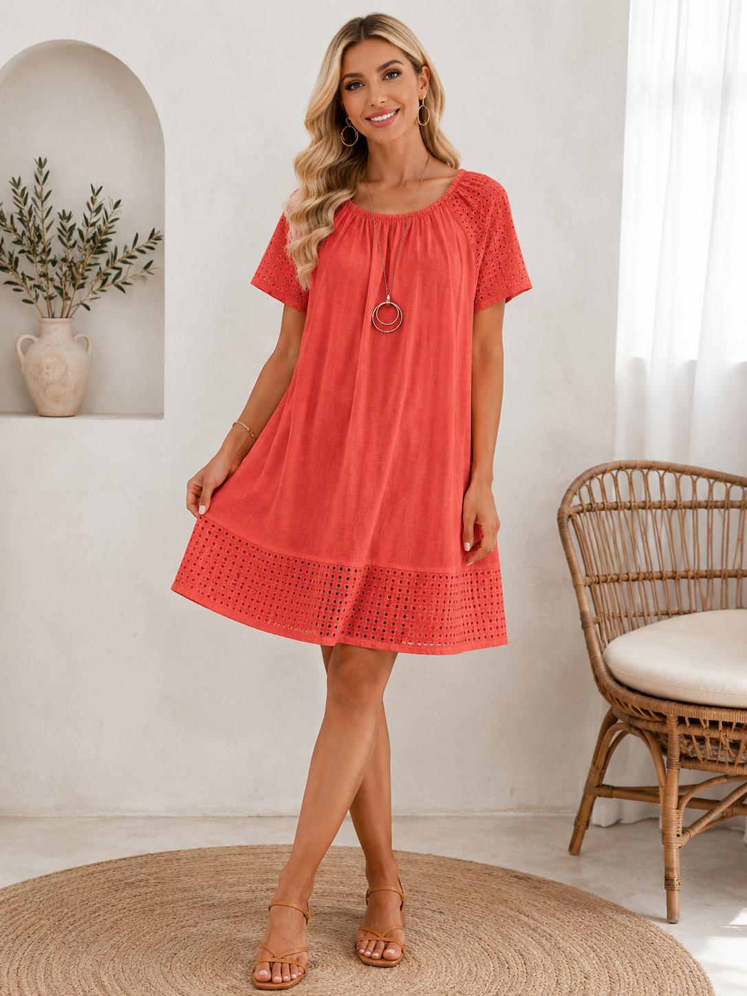 Rochie din In și Bumbac “Cika”