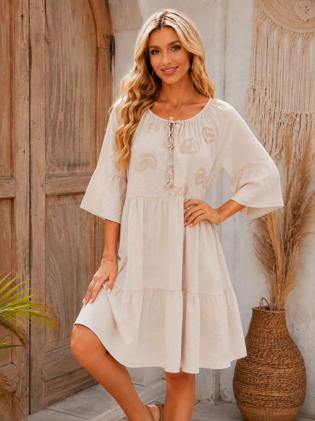 Rochie cu broderie Wish