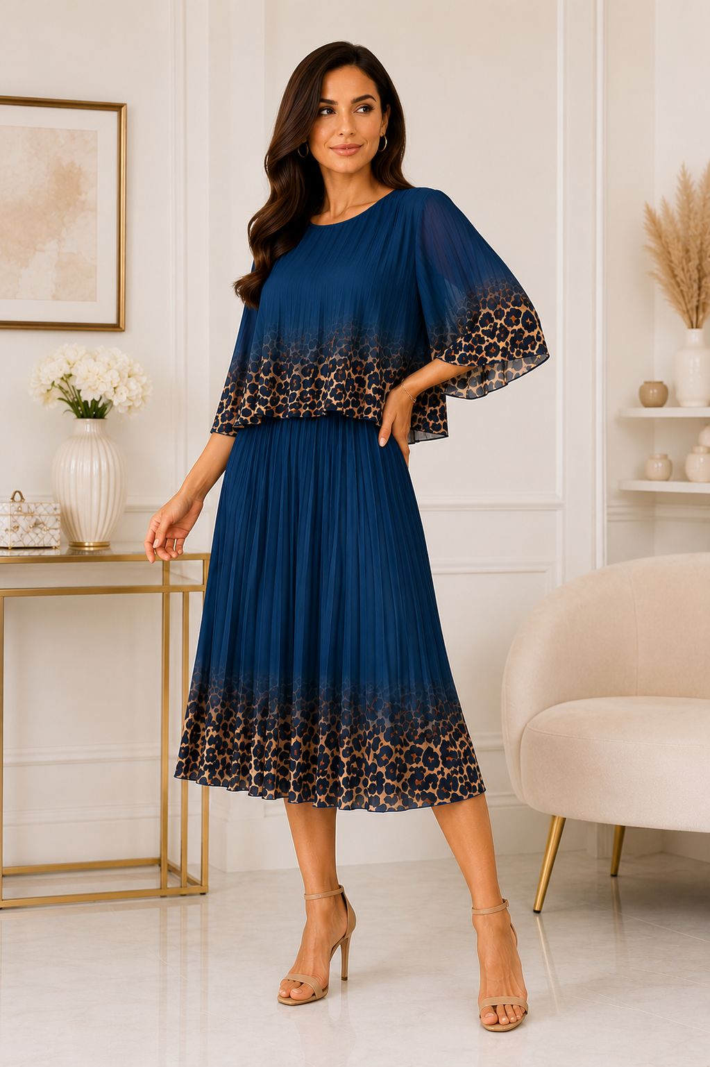 Rochie cu pliuri Volare 🐆