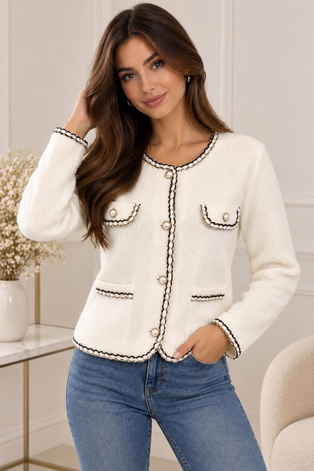 Cardigan clasic Rhai