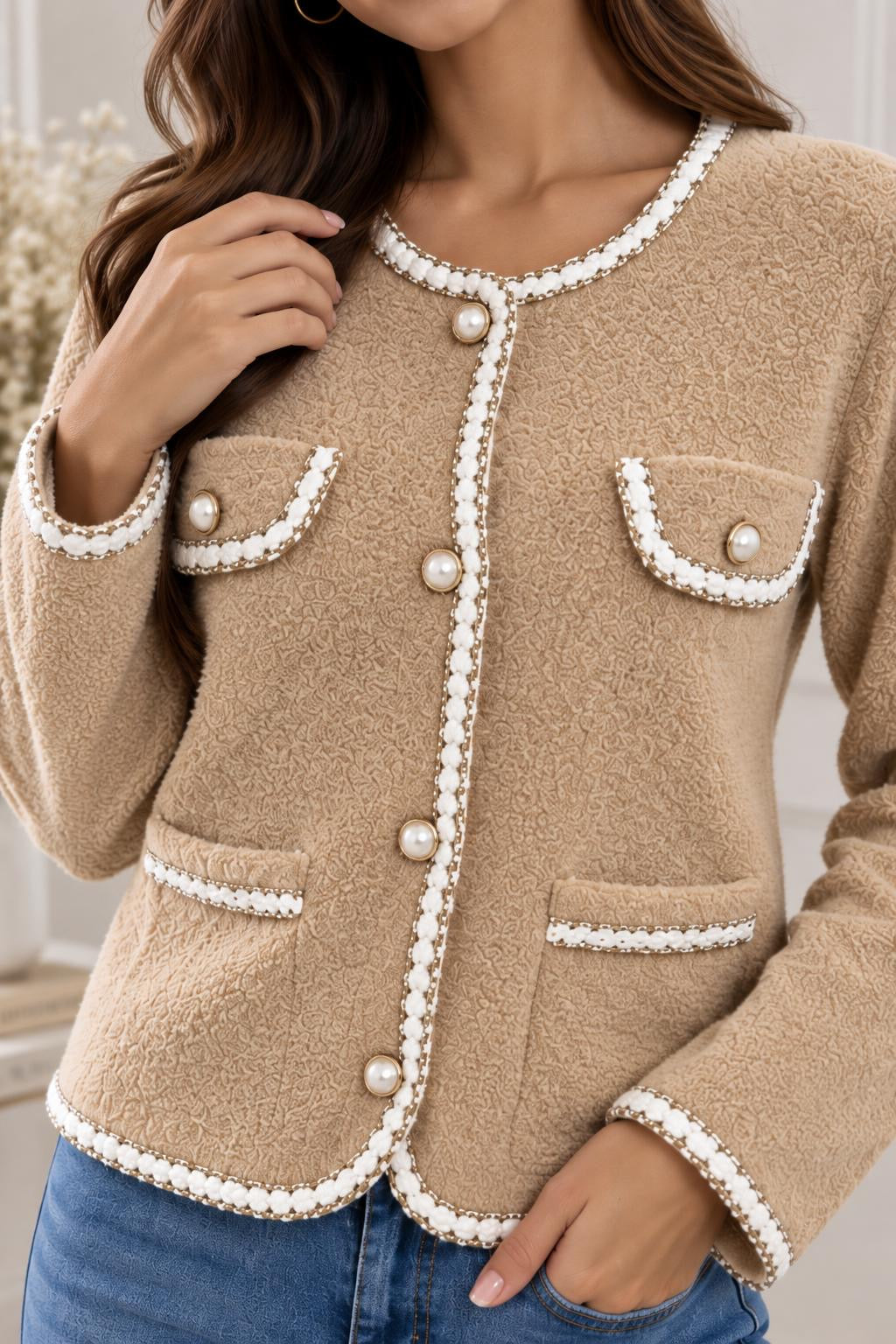 Cardigan clasic Rhai