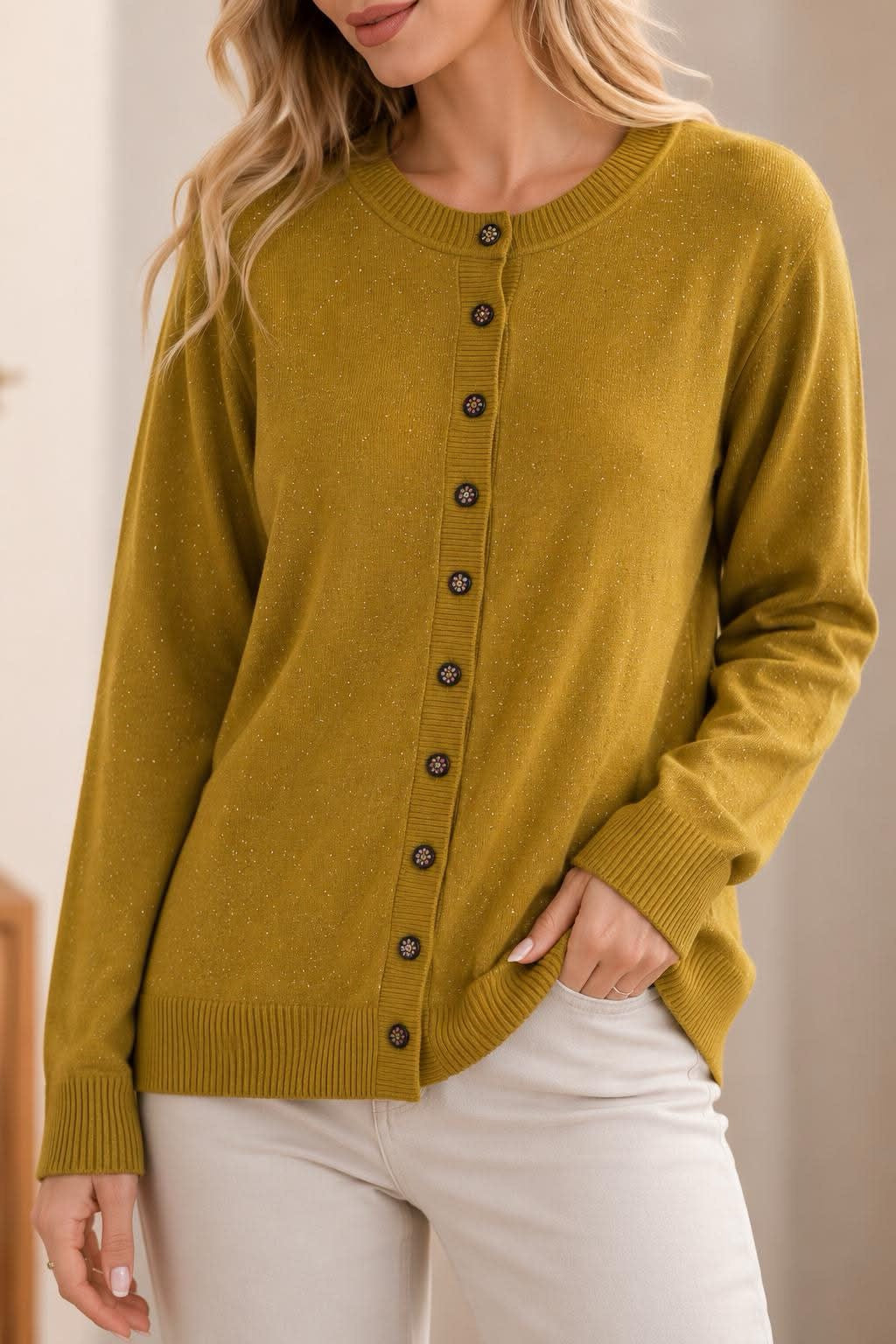 Cardigan cu strasuri Lena