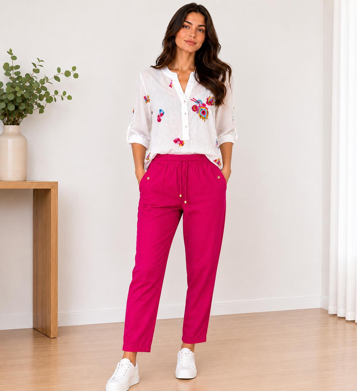💕 Set Elma - Cămașă și Pantaloni