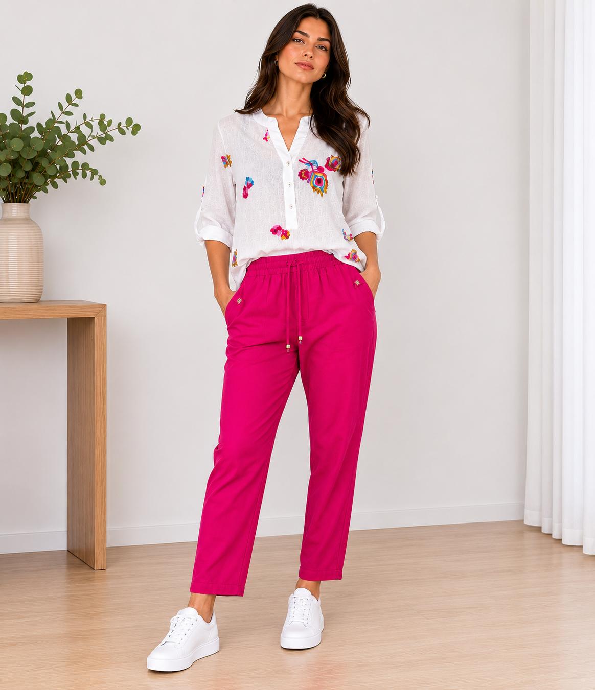 💕 Set Elma - Cămașă și Pantaloni