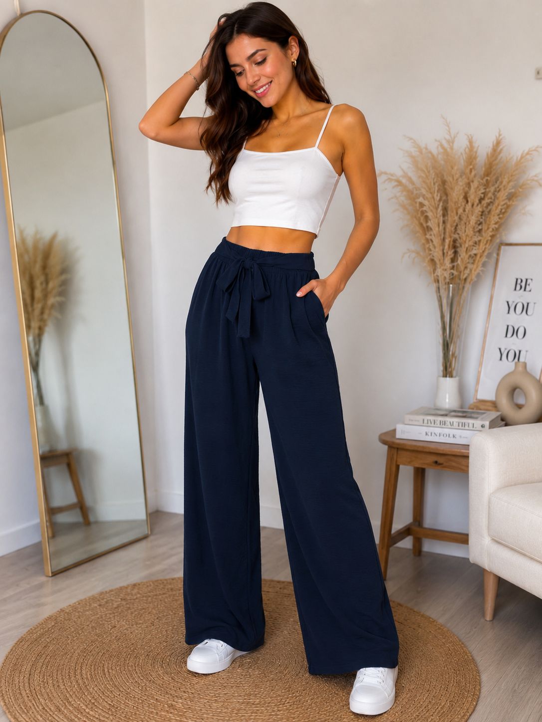 Pantaloni Largi Fluizi Erika