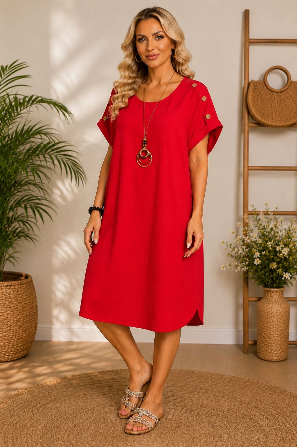 Rochie Alby - vâscoză 100%