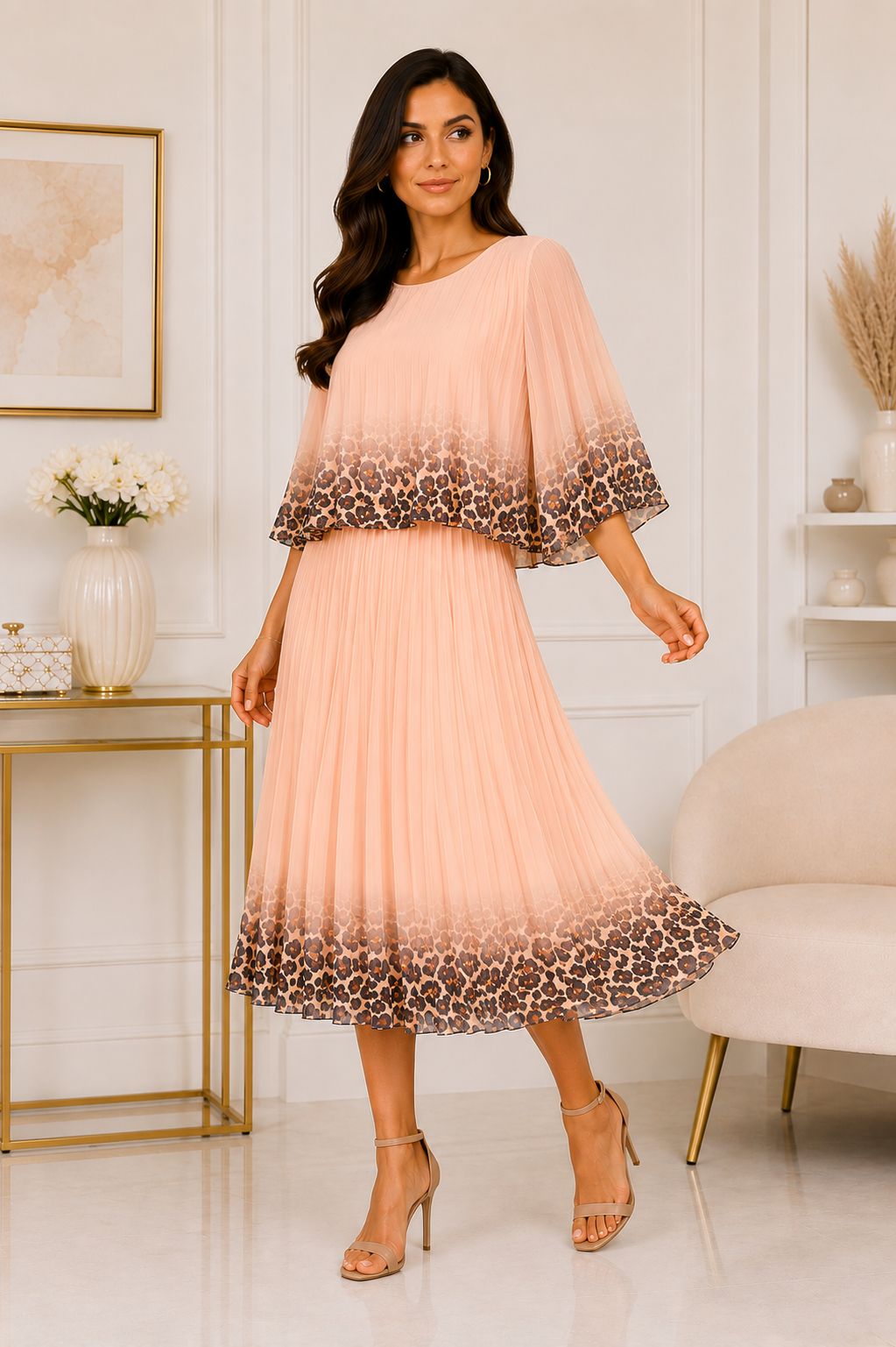 Rochie cu pliuri Volare 🐆