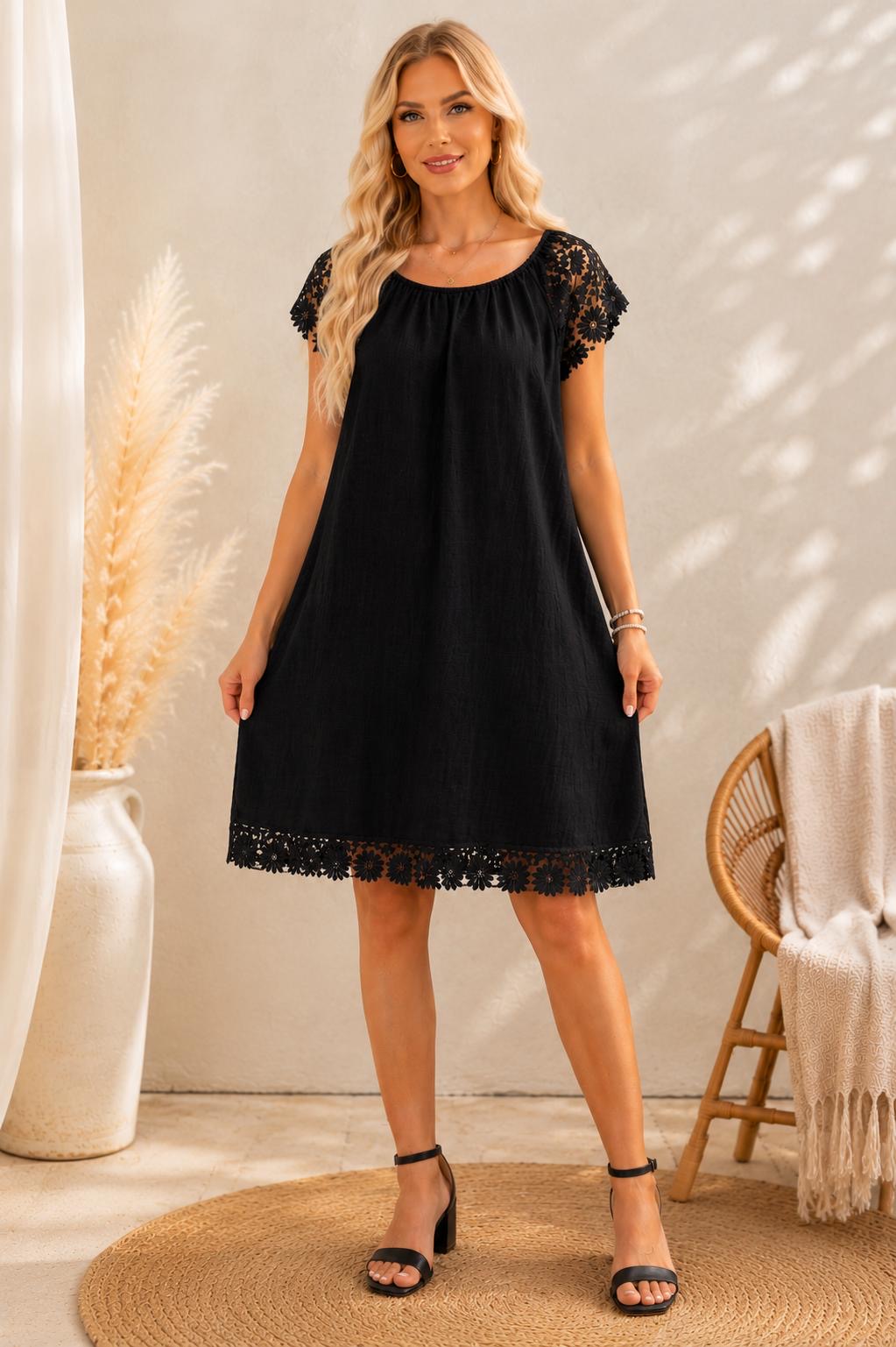Rochie cu broderie Mika