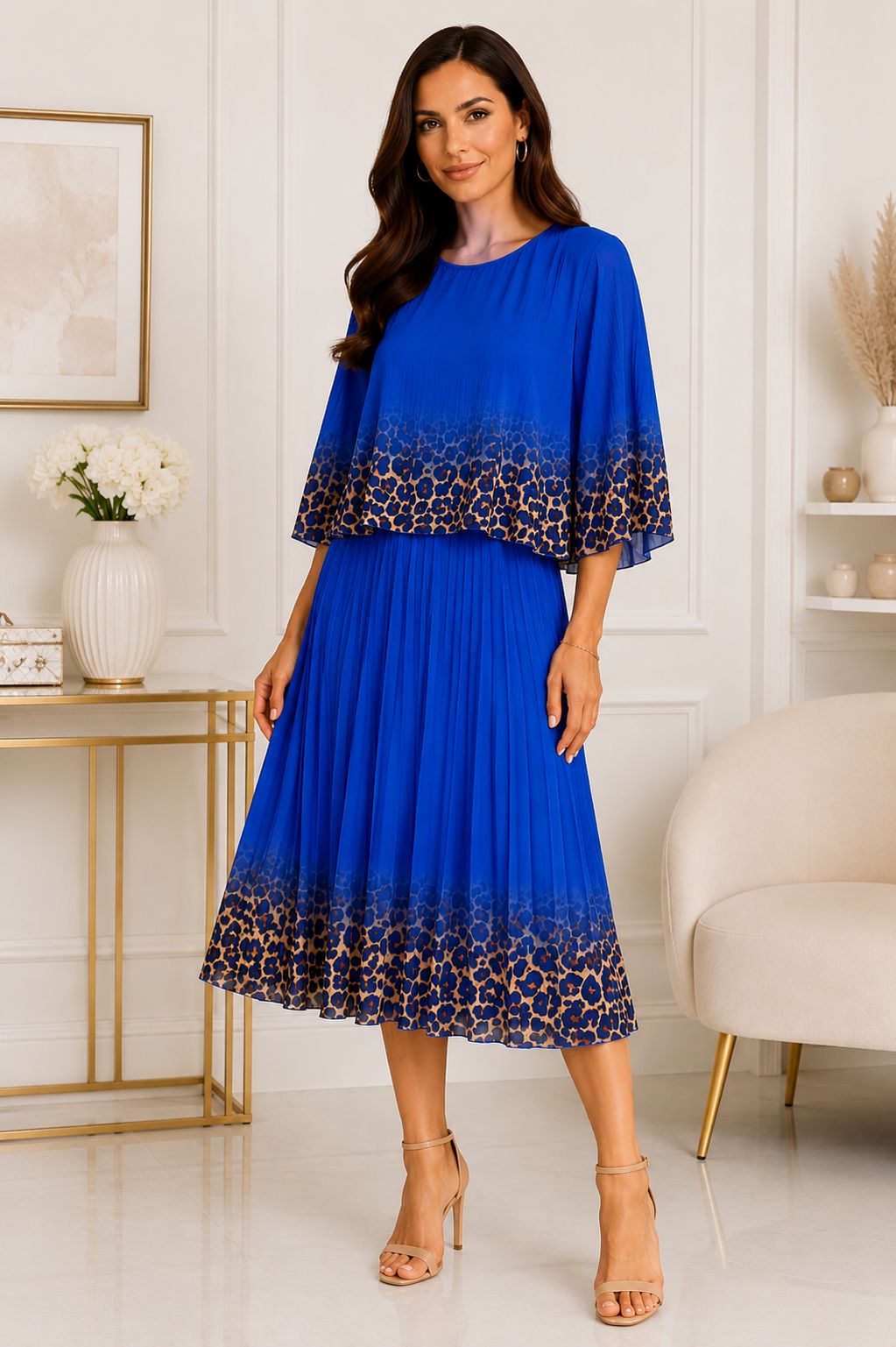 Rochie cu pliuri Volare 🐆
