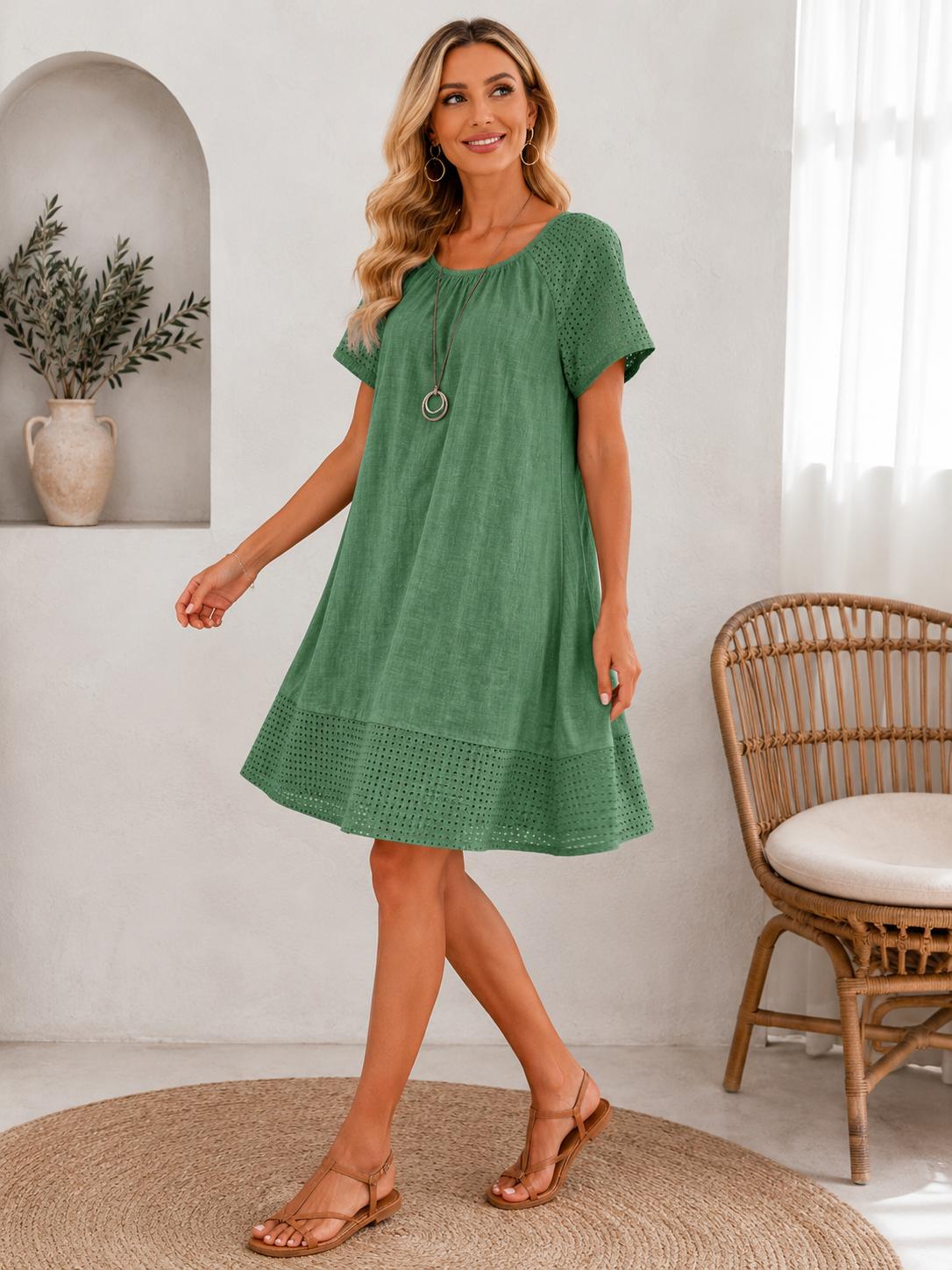 Rochie din In și Bumbac “Cika”