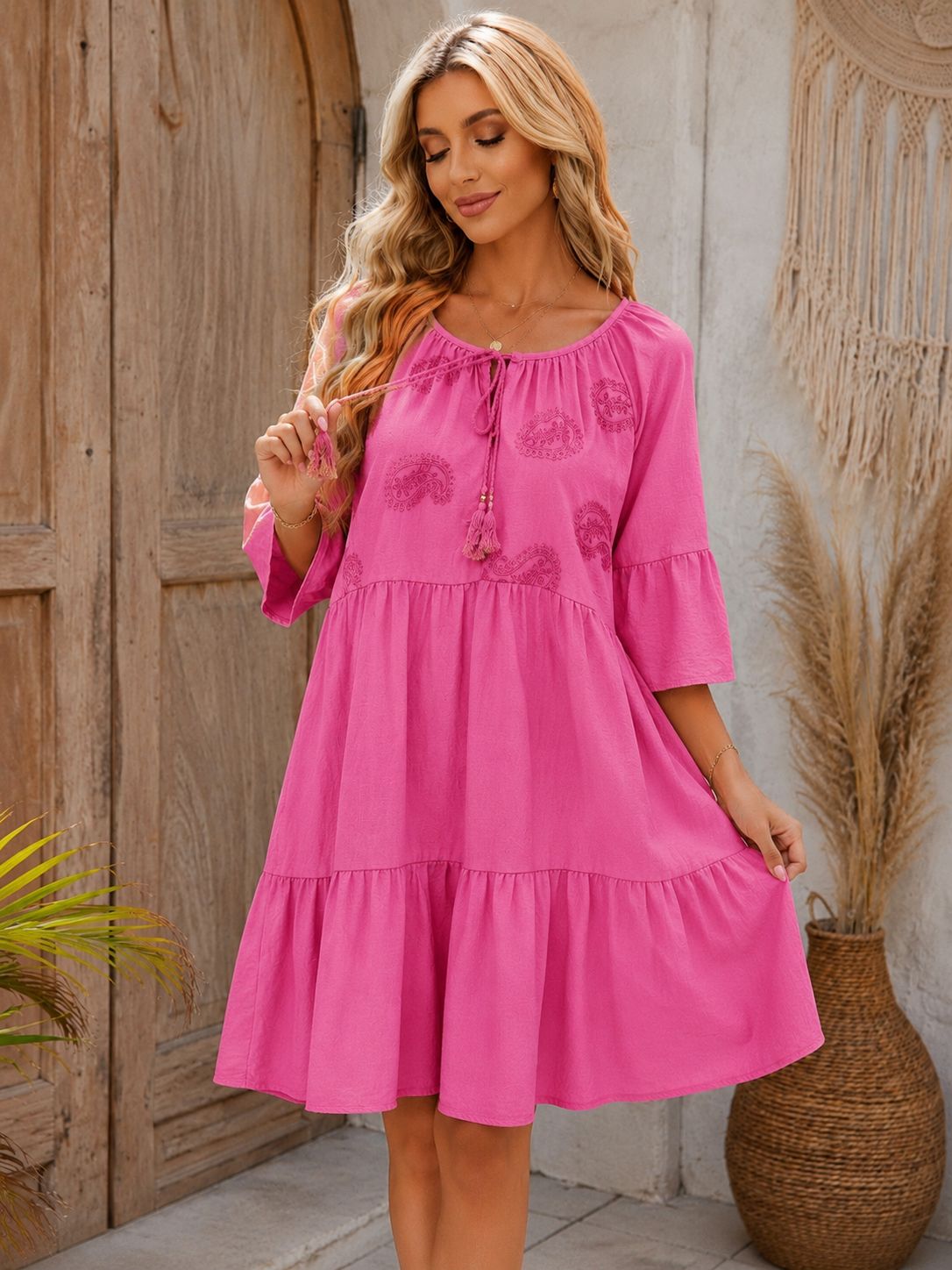 Rochie cu broderie Wish