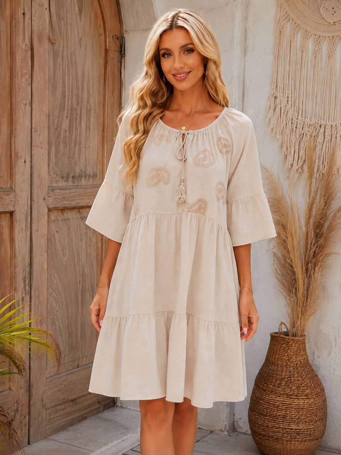 Rochie cu broderie Wish