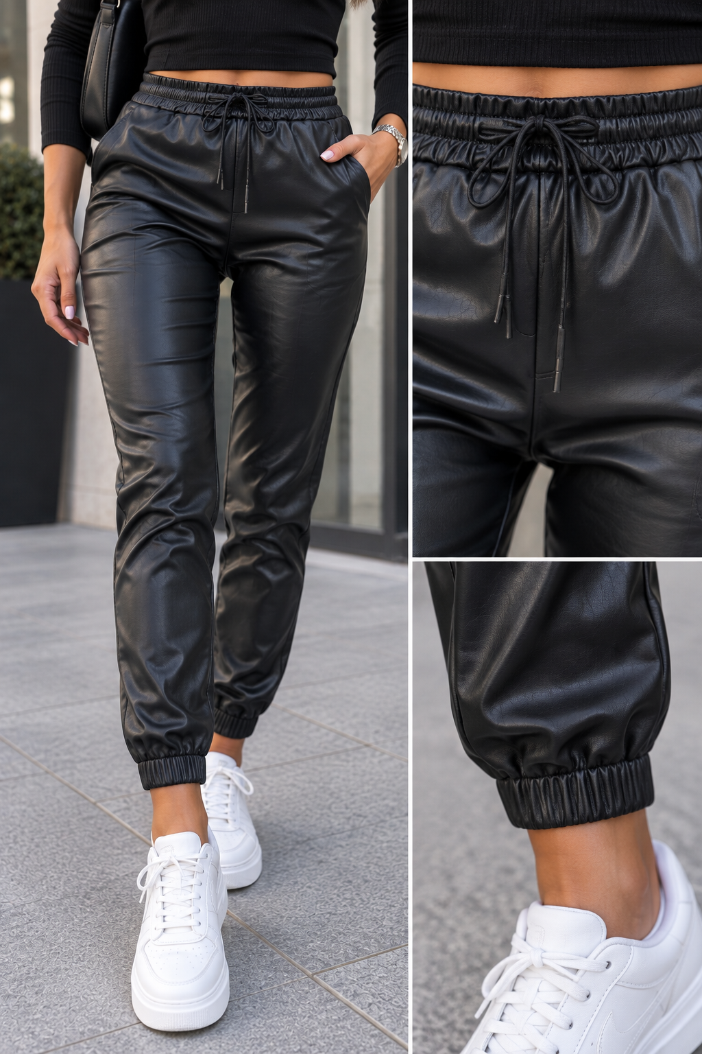 Pantaloni piele ecologică Maya