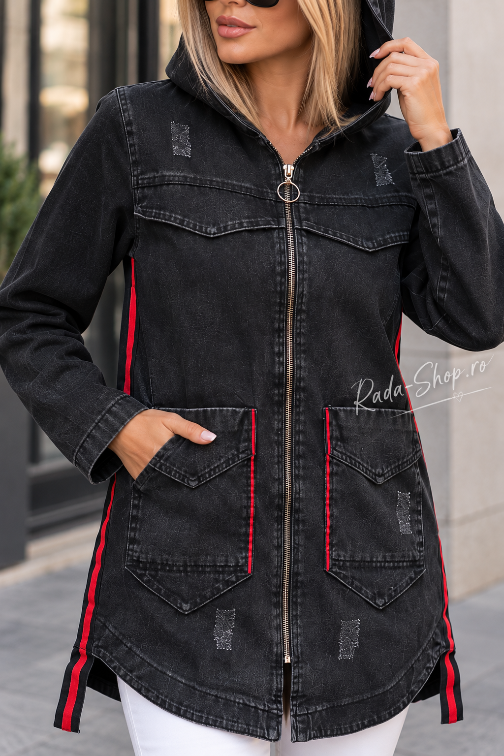 Geacă denim Lorenn