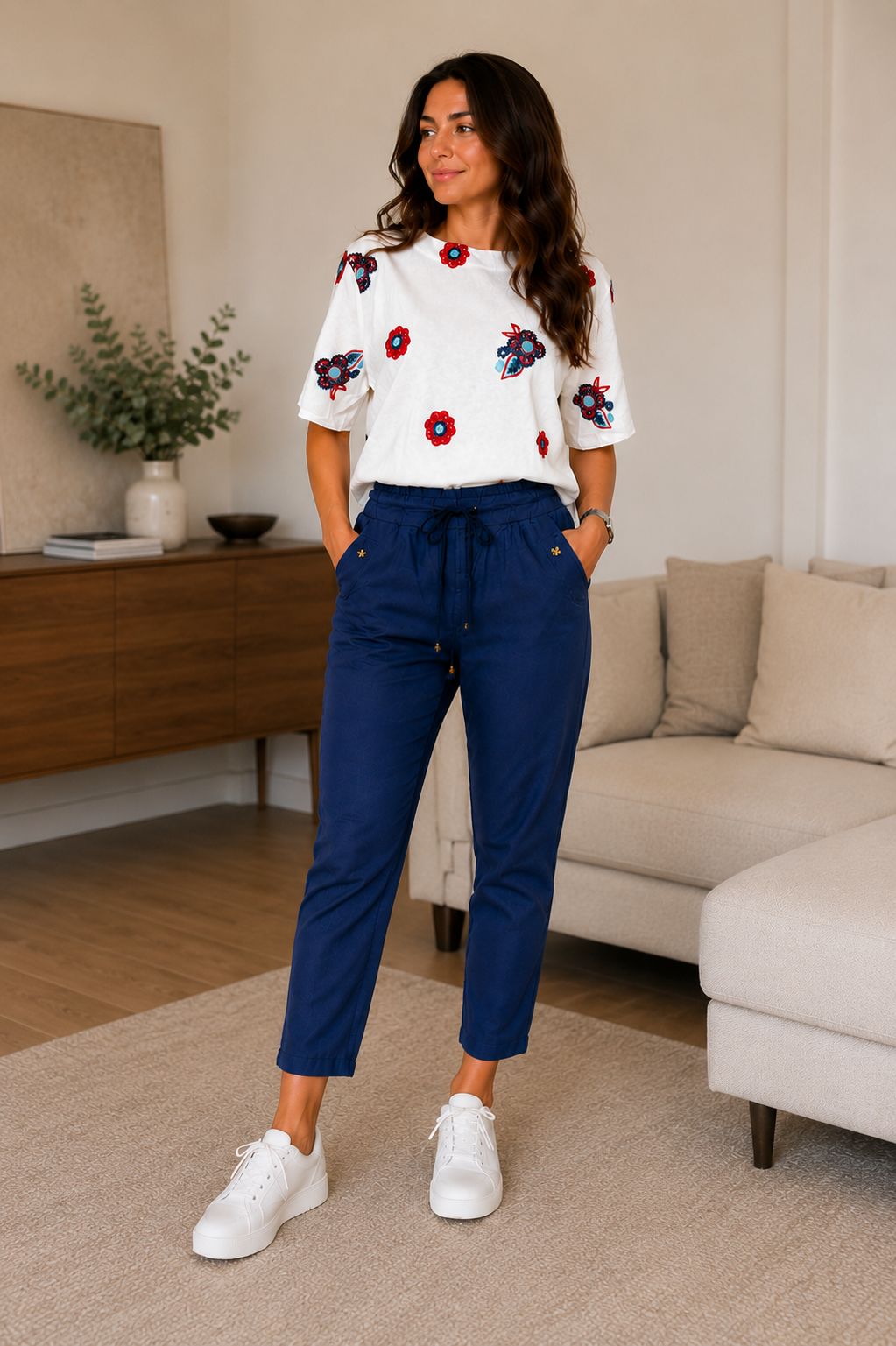 🌿 Set (pantaloni+bluză) Bien