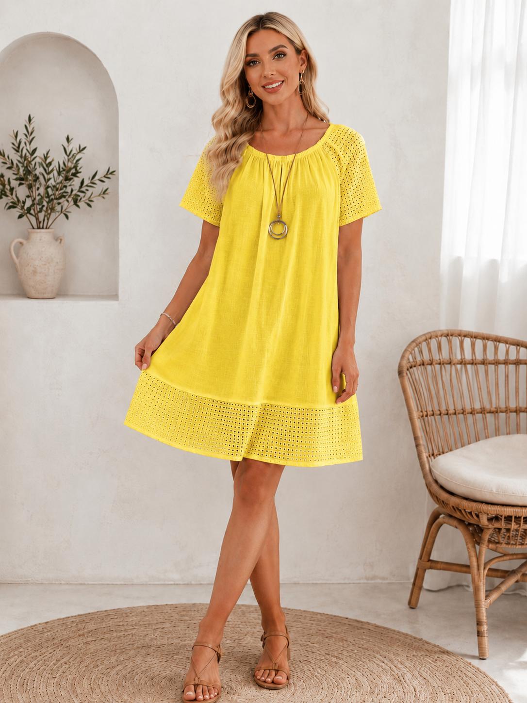 Rochie din In și Bumbac “Cika”