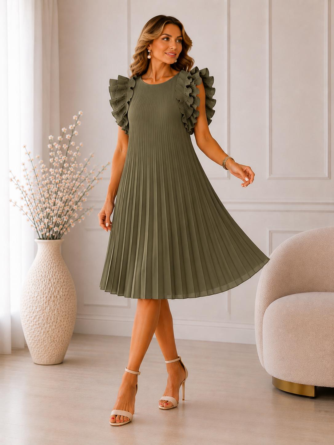 Rochie cu pliuri Neya