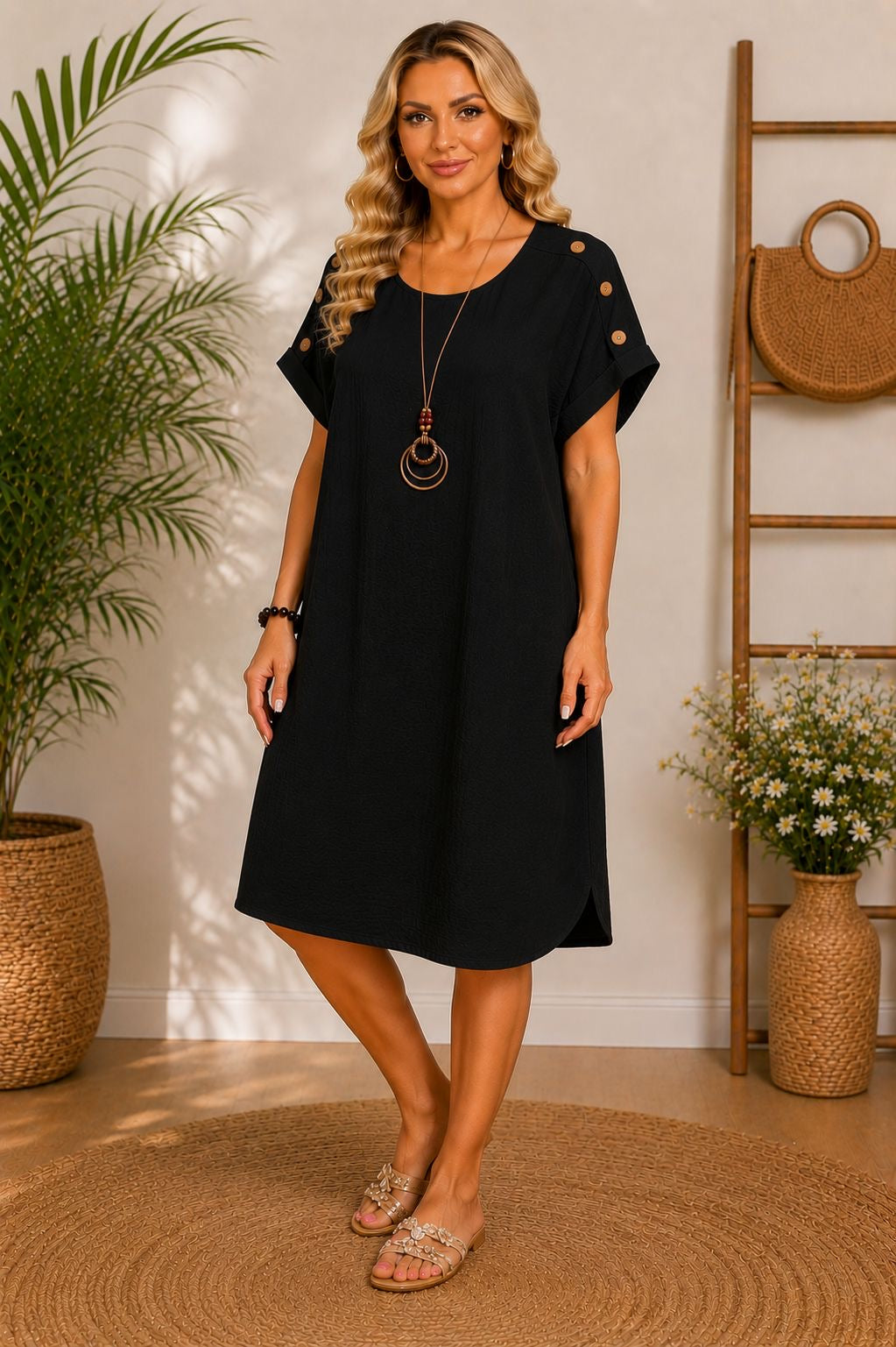 Rochie Alby - vâscoză 100%
