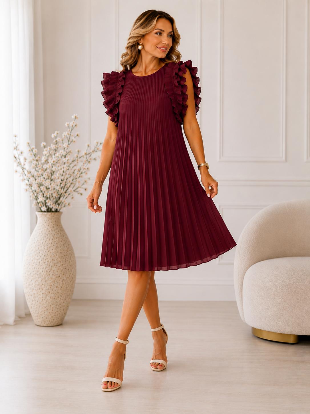 Rochie cu pliuri Neya
