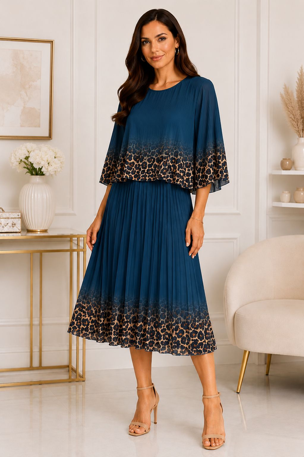 Rochie cu pliuri Volare 🐆