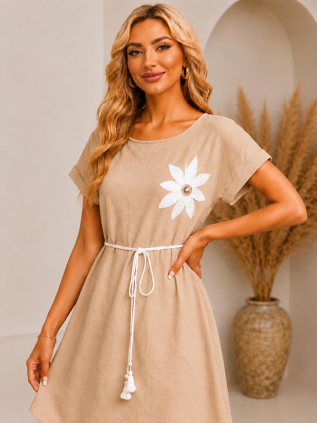 Rochie cu șnur în talie Nadyn