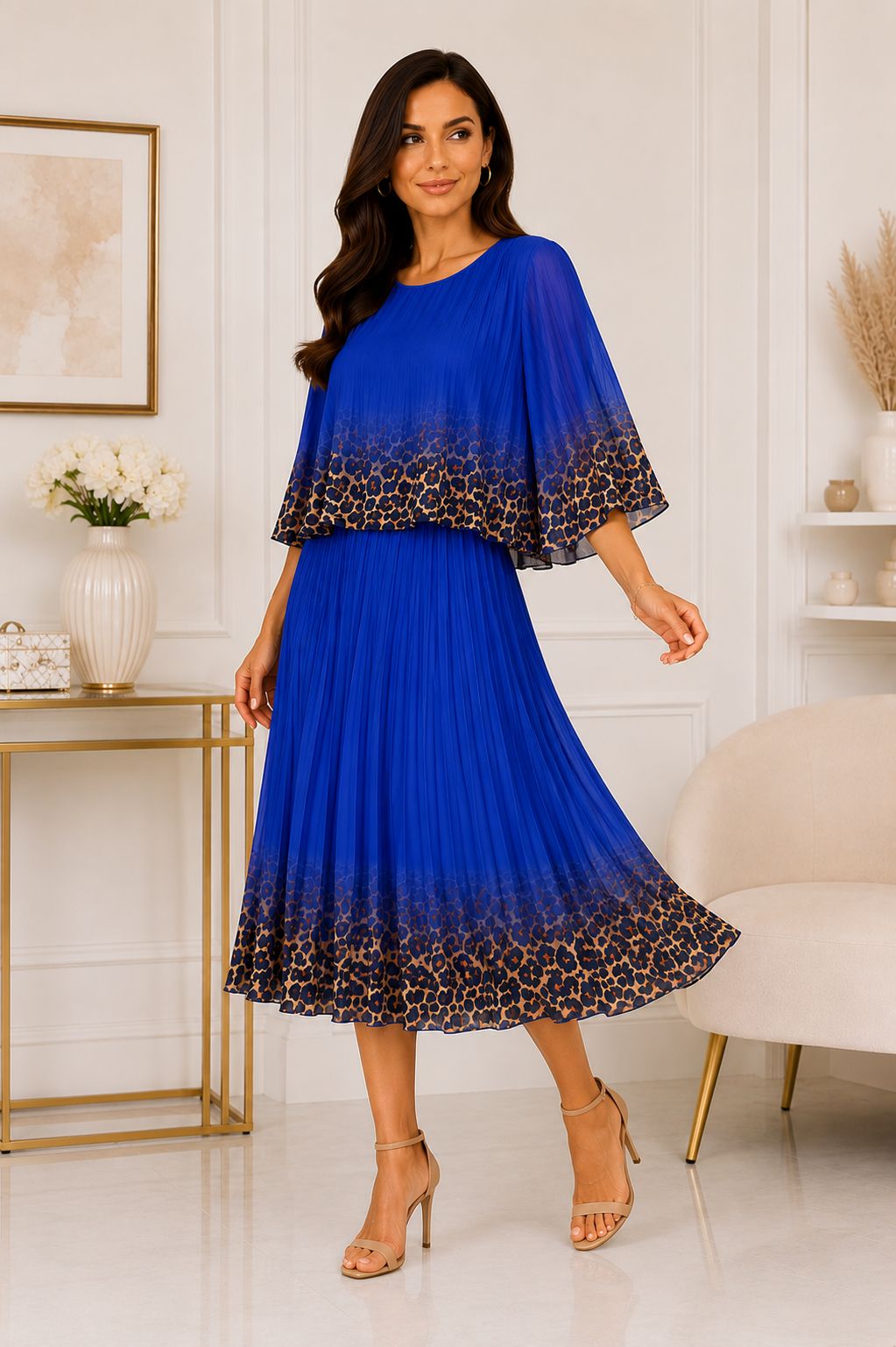 Rochie cu pliuri Volare 🐆