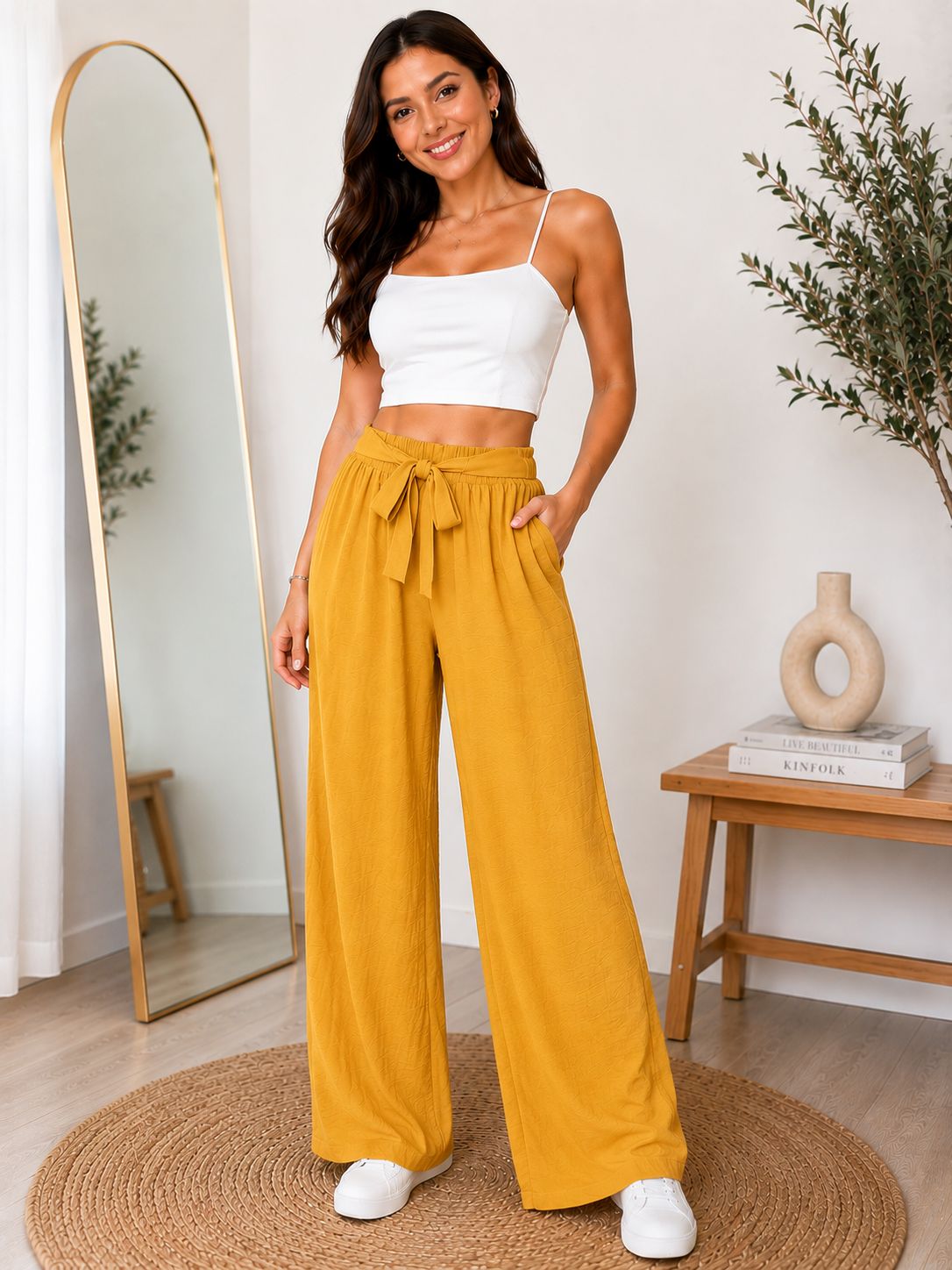Pantaloni Largi Fluizi Erika