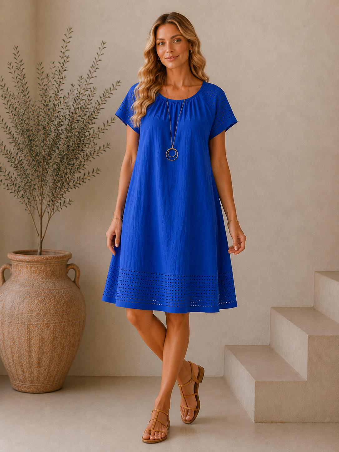 Rochie din In și Bumbac “Cika”