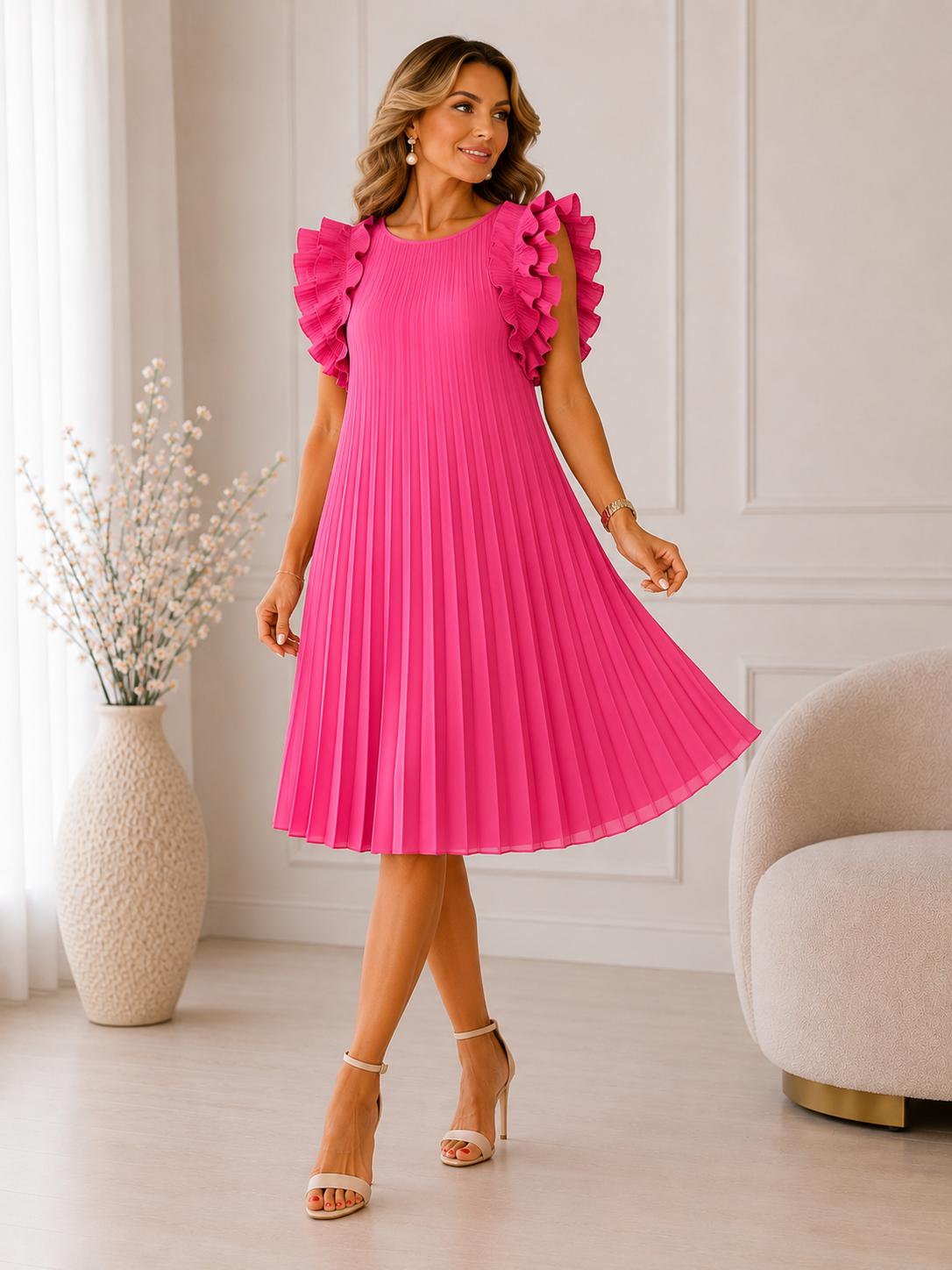 Rochie cu pliuri Neya
