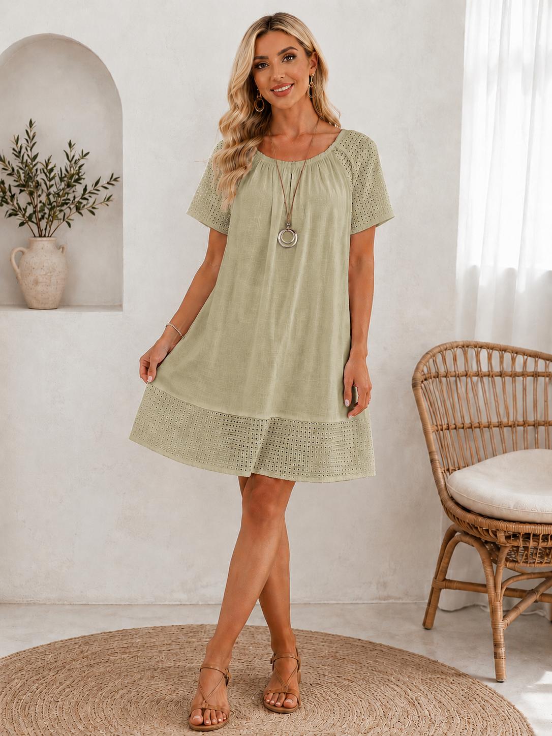 Rochie din In și Bumbac “Cika”