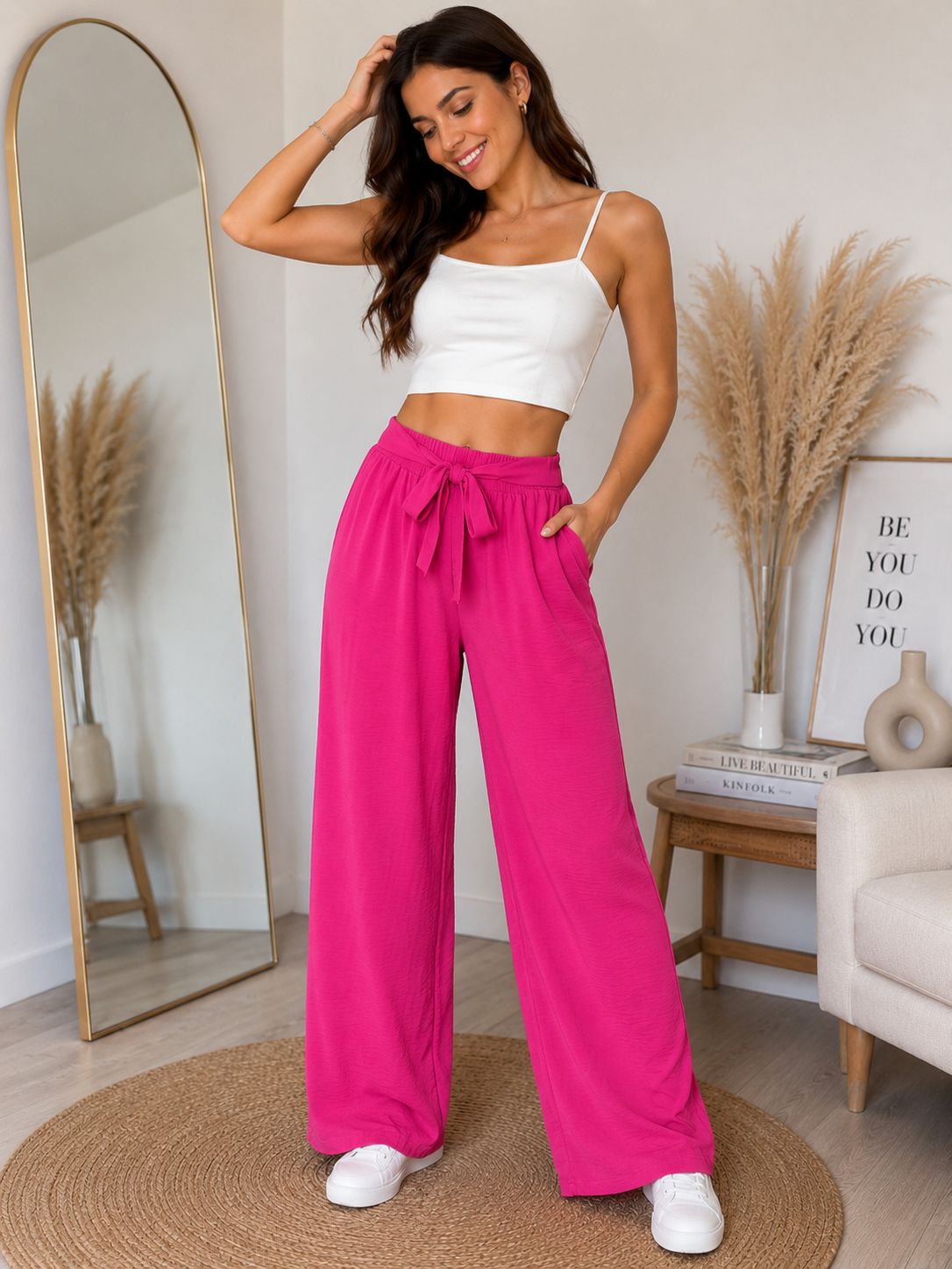 Pantaloni Largi Fluizi Erika