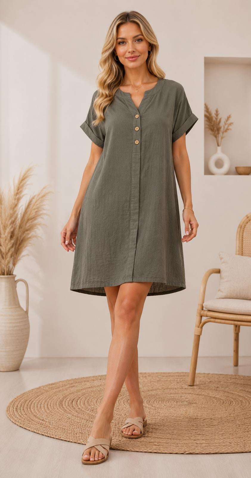 🔆 Rochia Zaley - fibre naturale
